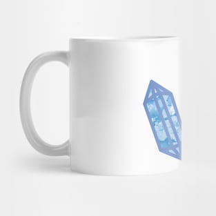 Blue Crystals Mug